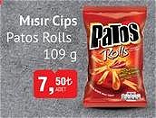 Patos Rolls Mısır Cips 109 g image