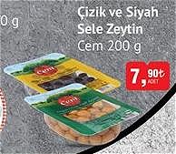 Cem Çizik ve Siyah Sele Zeytin 200 g image