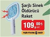 Şarjlı Sinek Öldürücü Raket image