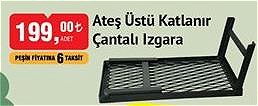 Ateş Üstü Katlanır Çantalı Izgara image