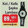 Kol/Kafa Şapka Lambası image