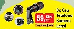 8x Cep Telefonu Kamera Lensi image