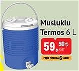 Musluklu Termos 6 L image