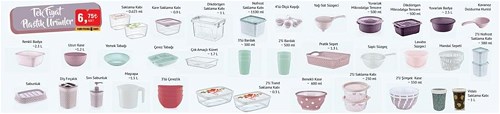 Plastik Ürünler/Adet image