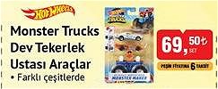 Hot Wheels Monster Trucks Dev Tekerlek Ustası Araçlar image