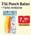 3'lü Punch Balon image