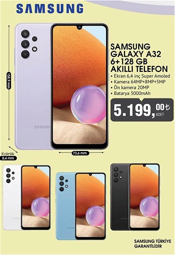 Samsung Galaxy A32 6+128 GB Akıllı Telefon image