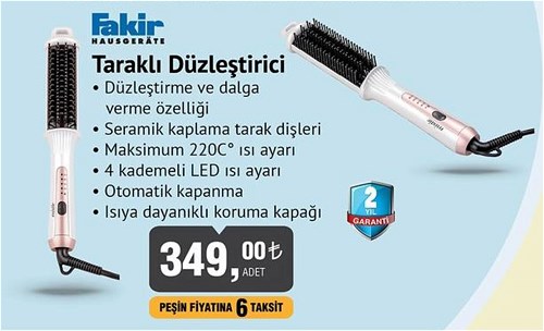 Fakir Taraklı Düzleştirici image