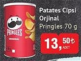 Pringles Patates Cipsi Orjinal 70 g image