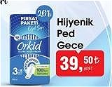 Orkid Hijyenik Ped Gece 26'lı image