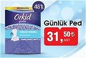 Orkid Günlük Ped 48'li image