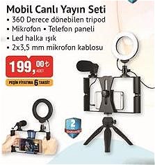 Mobil Canlı Yayın Seti image