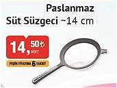 Paslanmaz Süt Süzgeci 14 cm image