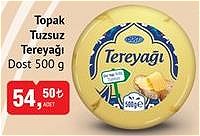 Dost Topak Tuzsuz Tereyağı 500 g image