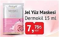 Dermokil Jel Yüz Maskesi 15 ml image