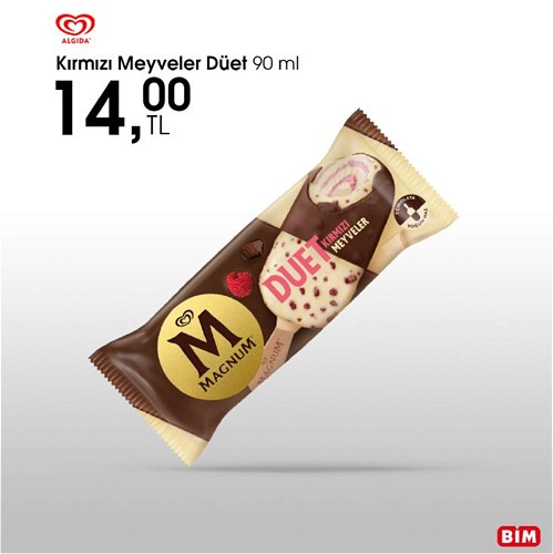 Algida Kırmızı Meyveler Düet 90 ml image