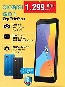 Bim Alcatel Go 1 Cep Telefonu 16 GB