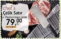 Chef's Çelik Satır image