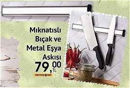 Mıknatıslı Bıçak ve Metal Eşya Askısı image