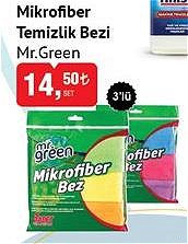 Mr.Green Mikrofiber Temizlik Bezi 3'lü image