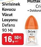 Defans Sivrisinek Kovucu Vücut Losyonu 90 ml image