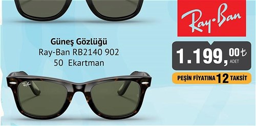 Ray-Ban RB2140 902 50 Ekartman Güneş Gözlüğü image