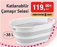 Hobby Life Katlanabilir Çamaşır Selesi 38 L image