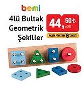 Bemi 4lü Bultak Geometrik Şekiller image