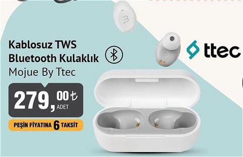 Mojue By Ttec Kablosuz TWS Bluetooth Kulaklık image