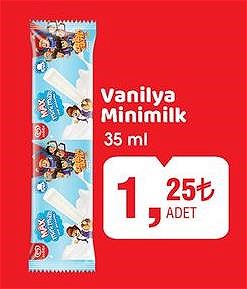 Algida Vanilya Minimilk 35 ml image