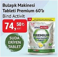 Bim Bind Activit Bulaşık Makinesi Tableti Premium 60'lı