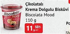 Biscolata Mood Çikolatalı Krema Dolgulu Bisküvi 110 g image