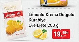 Ore Liete Limonlu Krema Dolgulu Kurabiye 200 g image