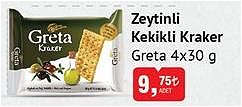 Greta Zeytinli Kekikli Kraker 4x30 g image