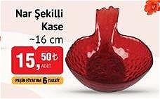 Nar Şekilli Kase 16 cm image