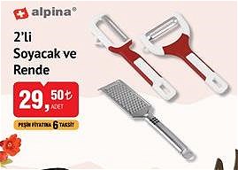 Alpina 2'li Soyacak ve Rende image