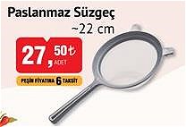 Paslanmaz Süzgeç 22 cm image