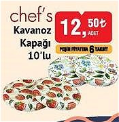 Chef's Kavanoz Kapağı 10'lu image