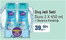 Duru Duş Jeli Seti 2 x 450 ml Okyanus Ferahlığı image