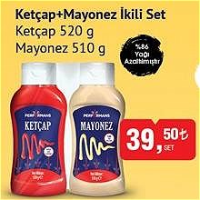 Performans Ketçap 520 g + Mayonez 510 g İkili Set image