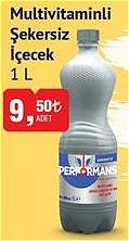 Performans Multivitaminli Şekersiz İçecek 1 L image