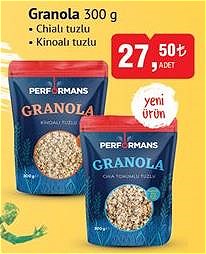 Performans Granola Çeşitleri 300 g image