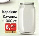 Paşabahçe Kapaksız Kavanoz 1000 cc image