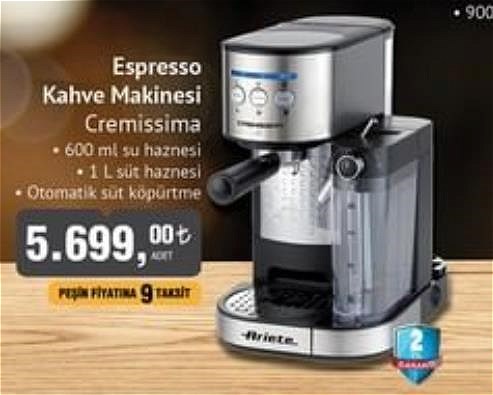 Ariete Cremissima Espresso Kahve Makinesi image