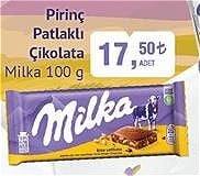 Milka Pirinç Patlaklı Çikolata 100 g image