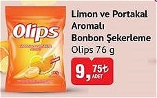 Olips Limon ve Portakal Aromalı Bonbon Şekerleme 76 g image