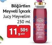 Jucy Meyvelim Böğürtlen Meyveli İçecek 250 ml image