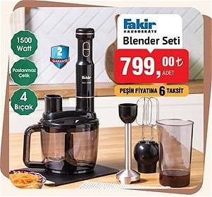 Fakir Blender Seti 1500 W image