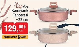 Chef's Pro Karnıyarık Tenceresi 22 cm image