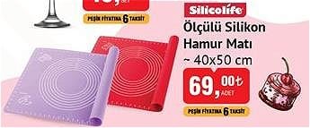 Silicolife Ölçülü Silikon Hamur Matı 40x50 cm image